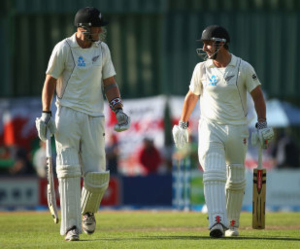 Peter Fulton and Hamish Rutherford scored three centuries between them in the series, only the second time New Zealand's openers have scored three hundreds in a Test series