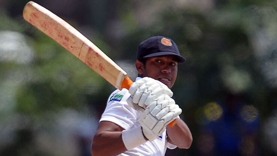 Kithuruwan Vithanage struck 18 fours during his 218-ball 136