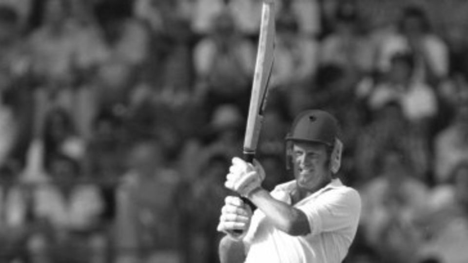 Graeme Pollock bats during the rebel West Indies tour to South Africa