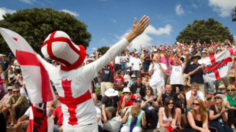 The Barmy Army in full song