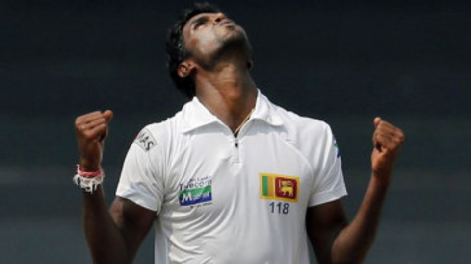 Shaminda Eranga broke Bangladesh's big opening stand