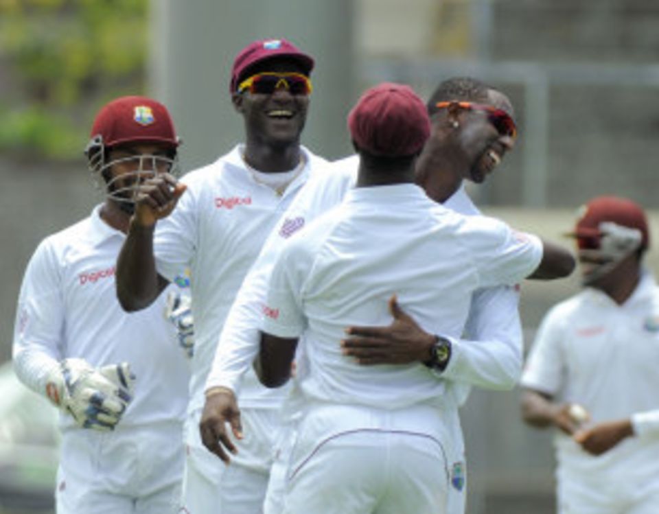 Shane Shillingford turned up another impressive performance in his home ground