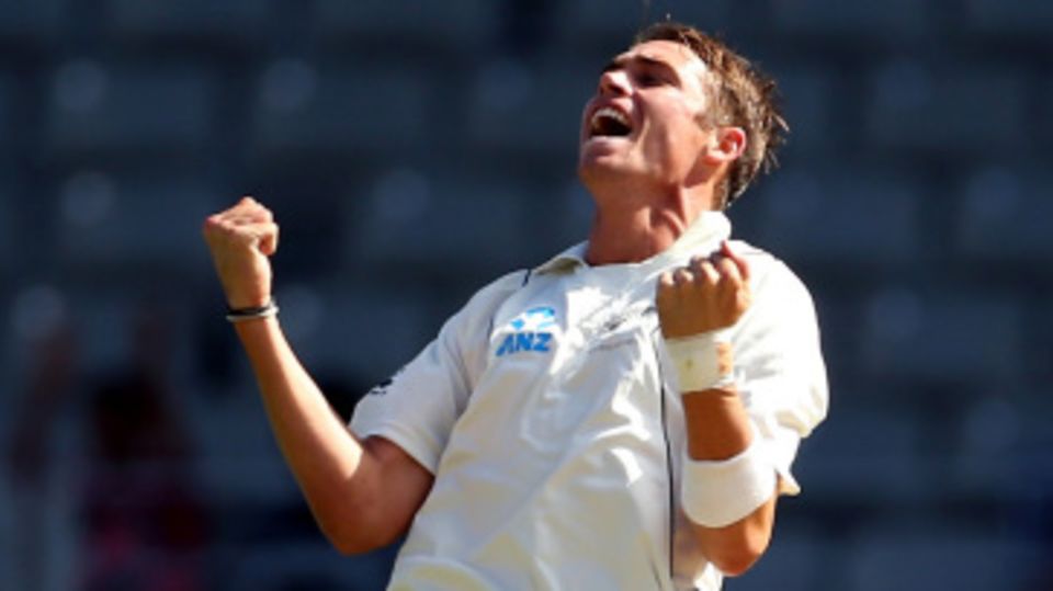 Tim Southee made early inroads on the third morning