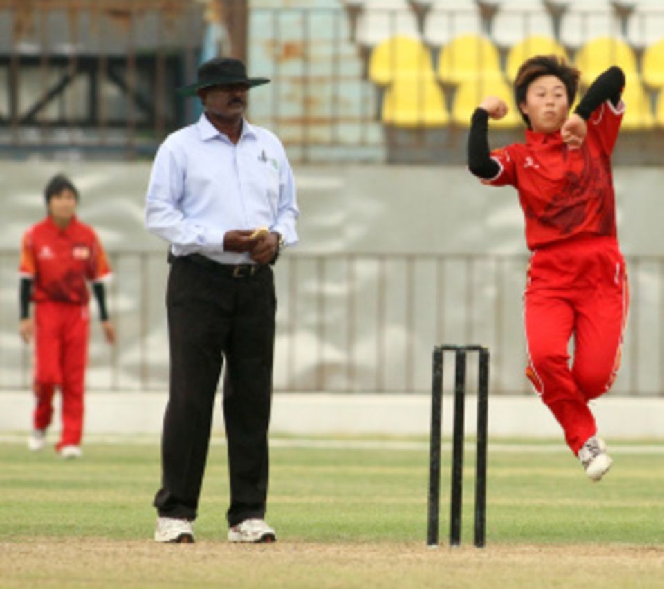 Legspinner Han Lili took 14 wickets