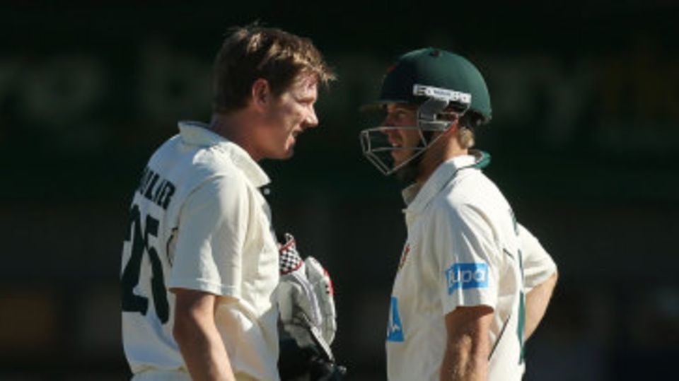 James Faulkner and Tim Paine added 161 runs for the seventh wicket