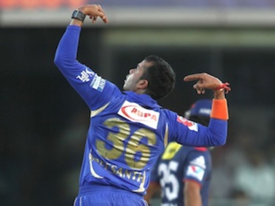Sreesanth is one of three Royals players detained by police