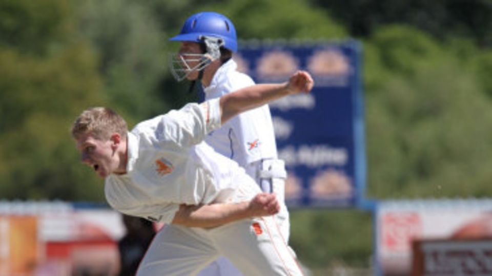 Timm van der Gugten in his follow through