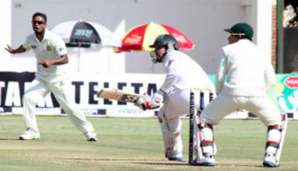 Brendan Taylor made the highest Test score by a Zimbabwe captain