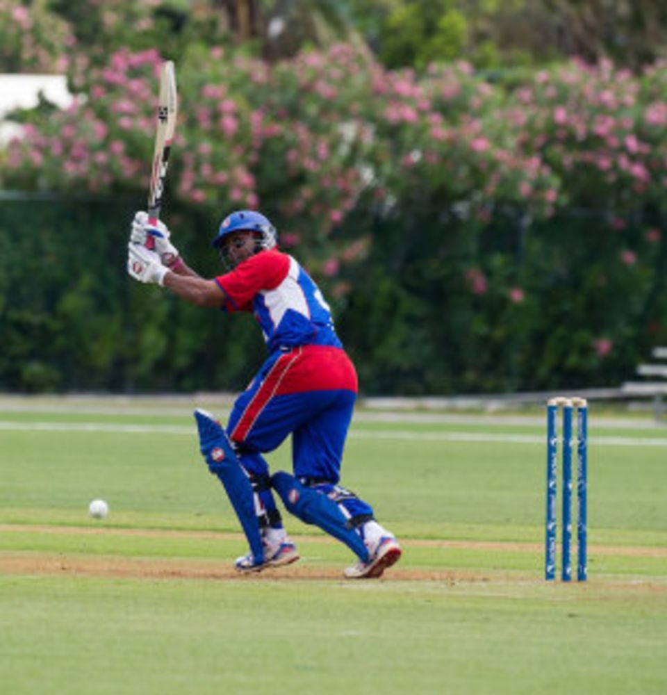 File photo: Steve Massiah's quick 31 included two fours and three sixes