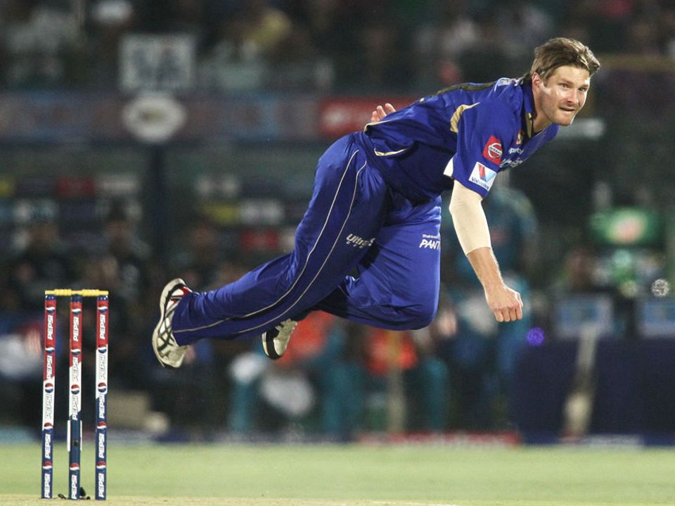 Shane Watson all but finished the game in his first three overs with the ball