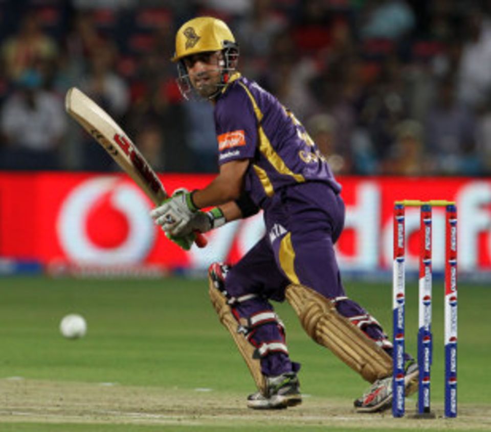 Gautam Gambhir led Kolkata Knight Riders to the IPL title in 2012