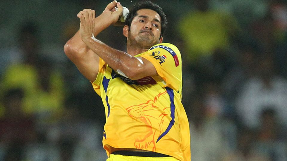Mohit Sharma played four seasons for CSK between IPL 2013 and 2019