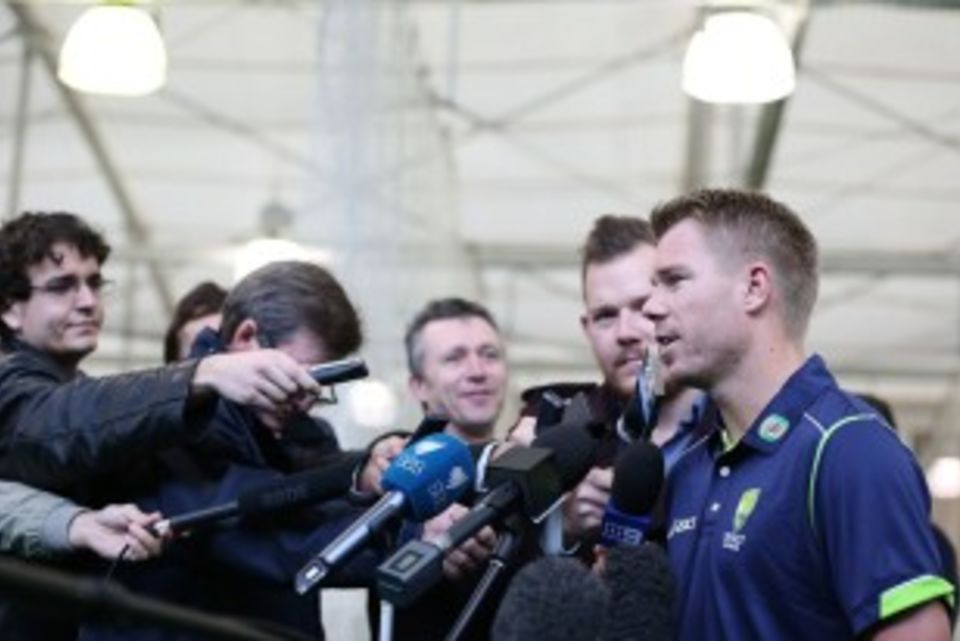 Three members of the English press pack will have to pack away their dictaphones