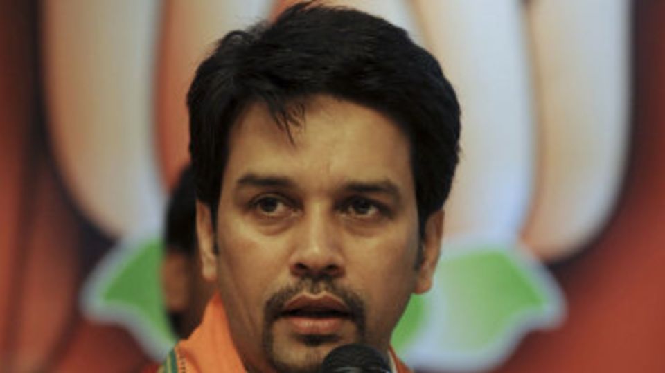 Himachal Pradesh Cricket Association president and BJP leader Anurag Thakur