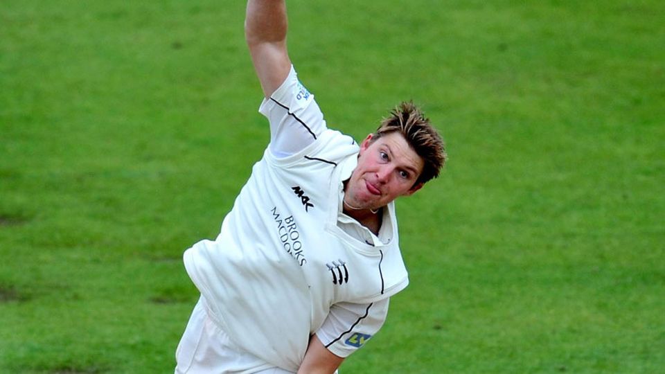 Ollie Rayner sends down some offspin