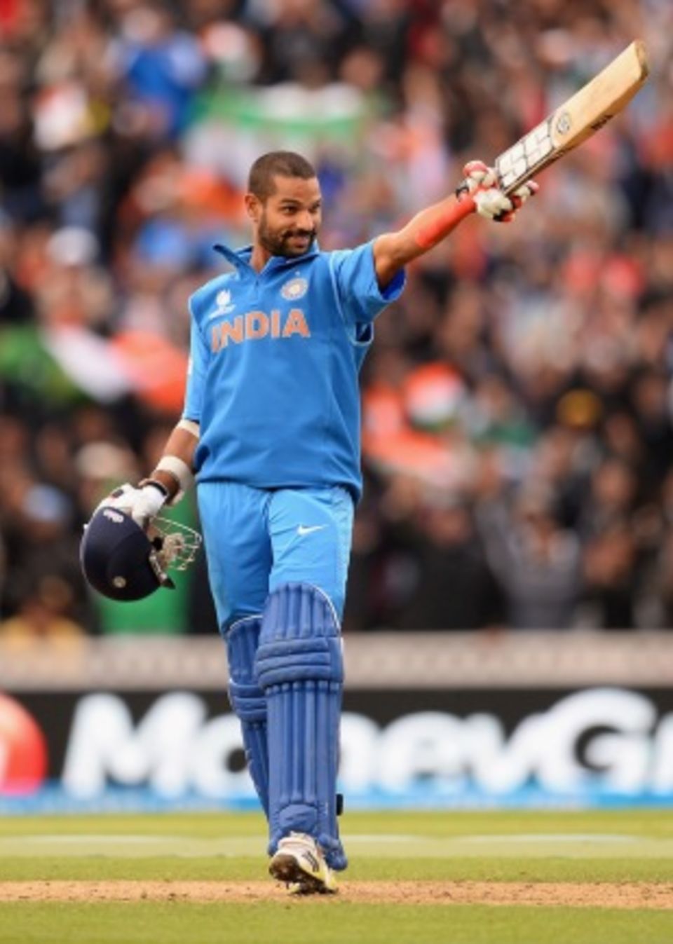 Shikhar Dhawan's batting was a key component of India winning the Champions Trophy