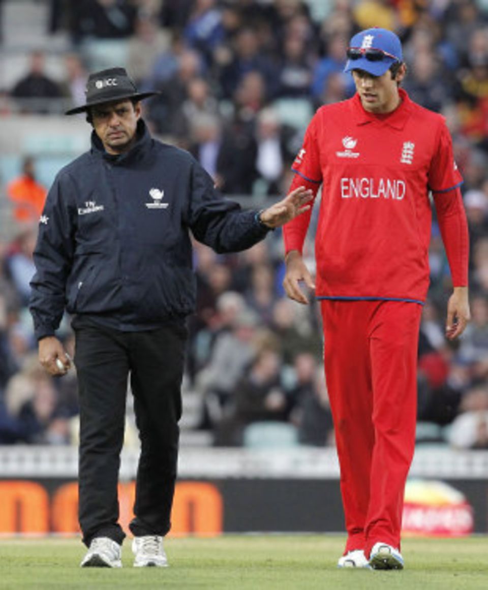 Aleem Dar's decision to change the ball mid-innings has sparked much debate