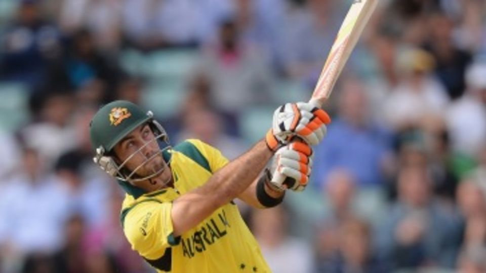 Glenn Maxwell takes the aerial route