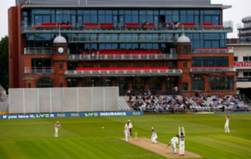 The renovated pavilion at Old Trafford will see Test match cricket for the first time