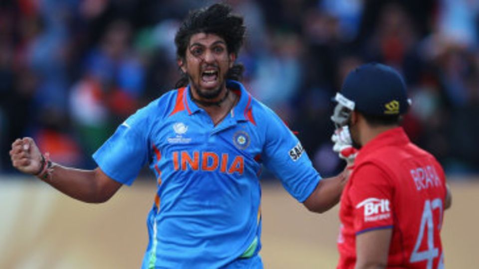 Ishant Sharma is ecstatic after dismissing Ravi Bopara