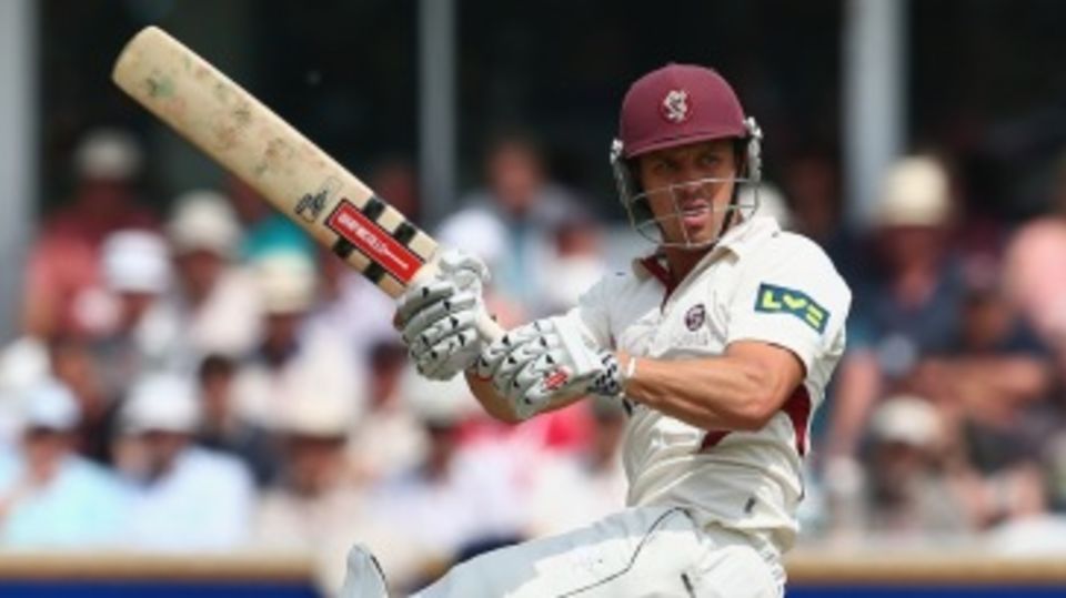 Nick Compton gave Somerset a strong start