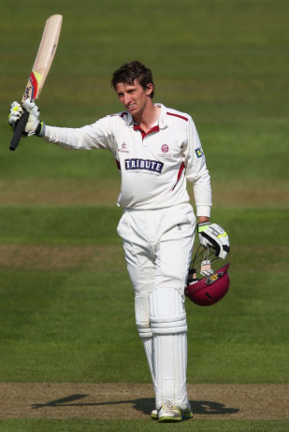 Chris Jones compiled his maiden first-class century before Australia's bowlers struck back