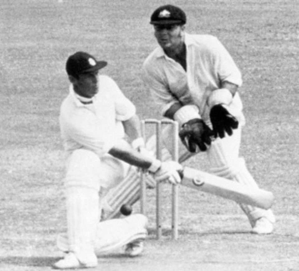 Boycott batting in Sydney in 1970-71