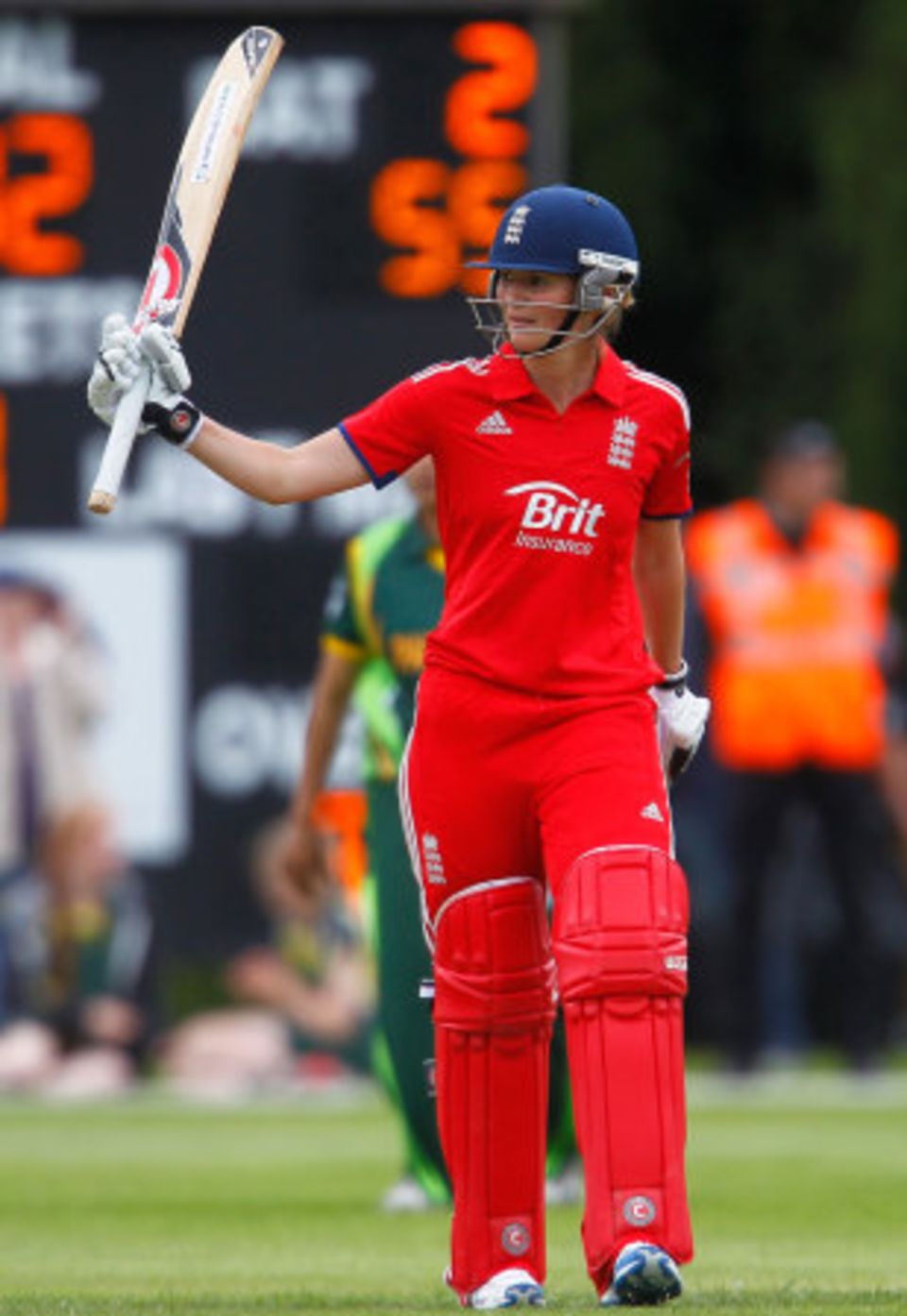 England captain Charlotte Edwards led from the front with 83