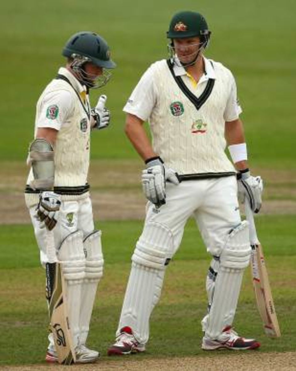 Shane Watson and Chris Rogers put on 170 opening the batting together for the first time