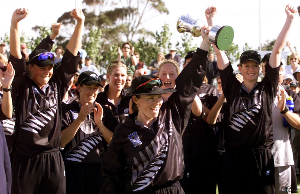 New Zealand won the World Cup for the first time in 2000