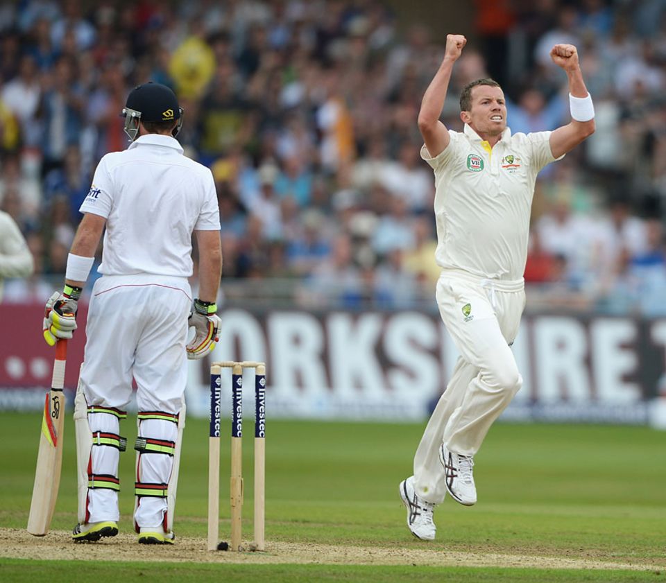 Siddle: Piston legs, pumping arms, purposeful run-up, and passionate appeals