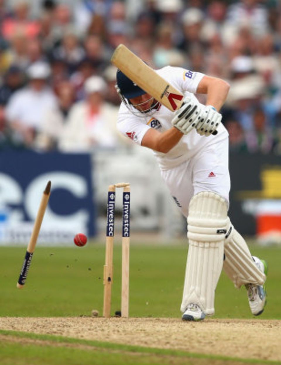 A weakness for playing around full, straight deliveries cost Jonny Bairstow his Test place