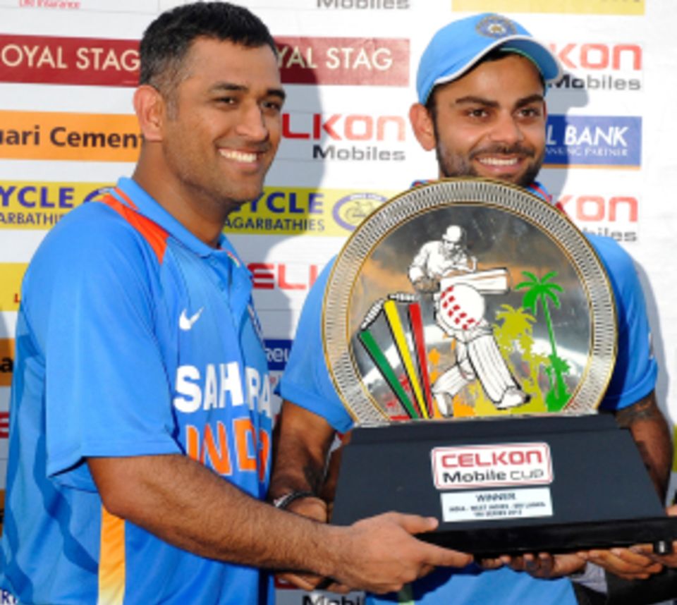 MS Dhoni praised Virat Kohli for his captaincy during the Zimbabwe tour