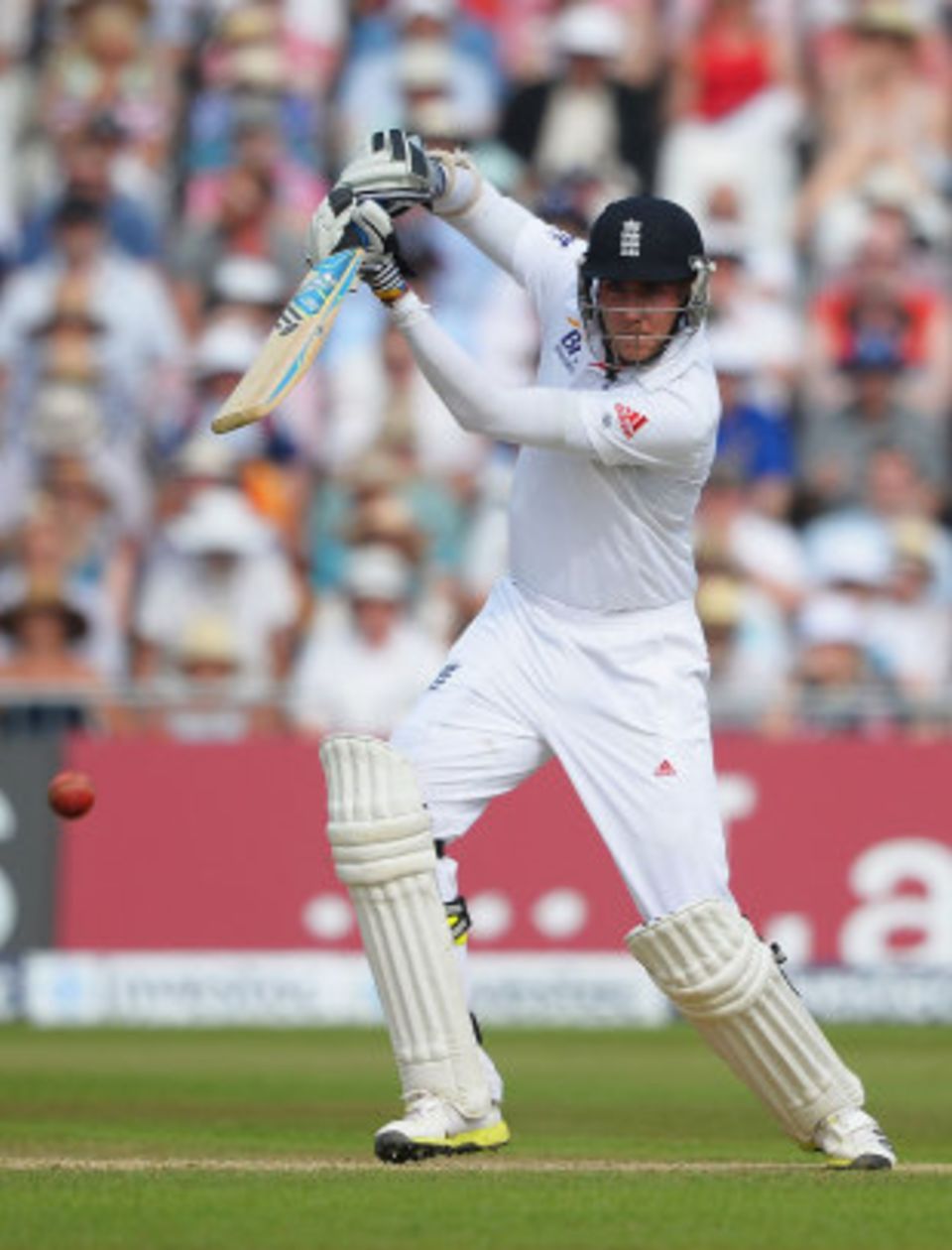 Stuart Broad averages 42.14 at Trent Bridge, higher than all the specialist batsmen in England's current line-up