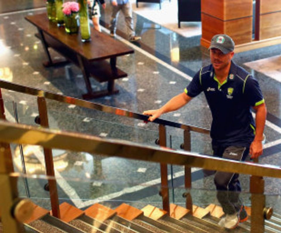 David Warner is beginning his climb back to the Australia Test team