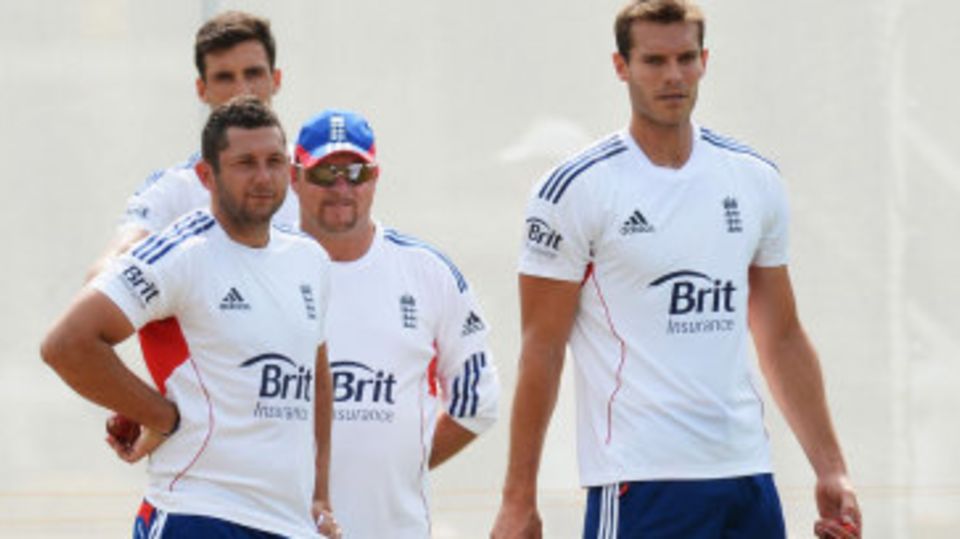 Chris Tremlett joined practice with the England Test squad