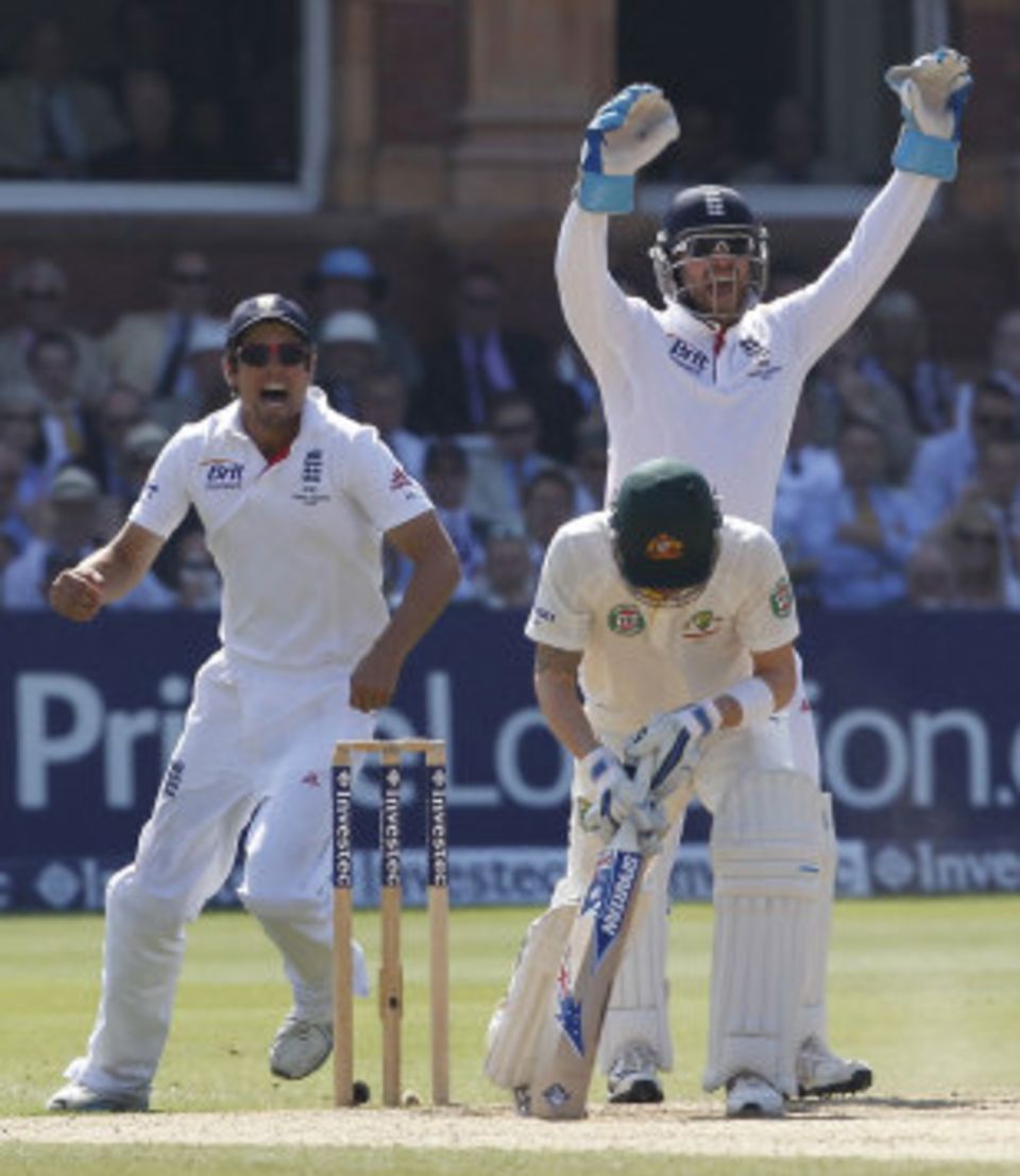 One by one, Australia's players trudged from the middle at Lord's