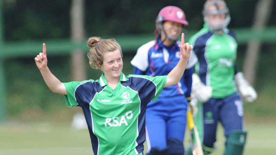 File photo: Sixteen-year-old Lucy O'Reilly hit the one required off the final ball