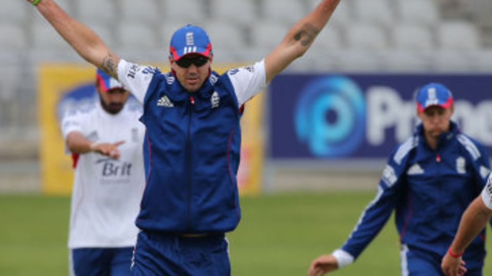 Kevin Pietersen is looking to prove his fitness ahead of the third Test