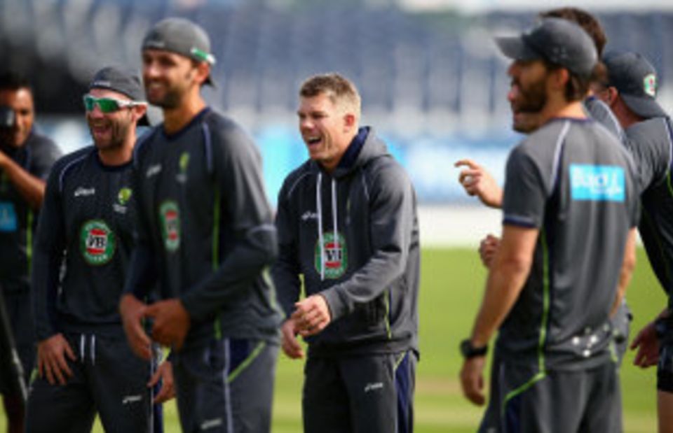 Will David Warner be laughing his way back to the top of the batting order?