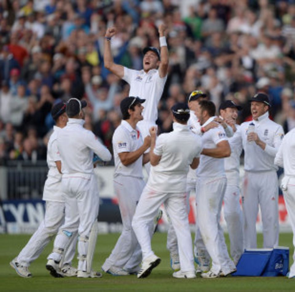 Stuart Broad: "It would have been different if we had this group of players in the 1990s. If they had two bad Tests they would be gone"