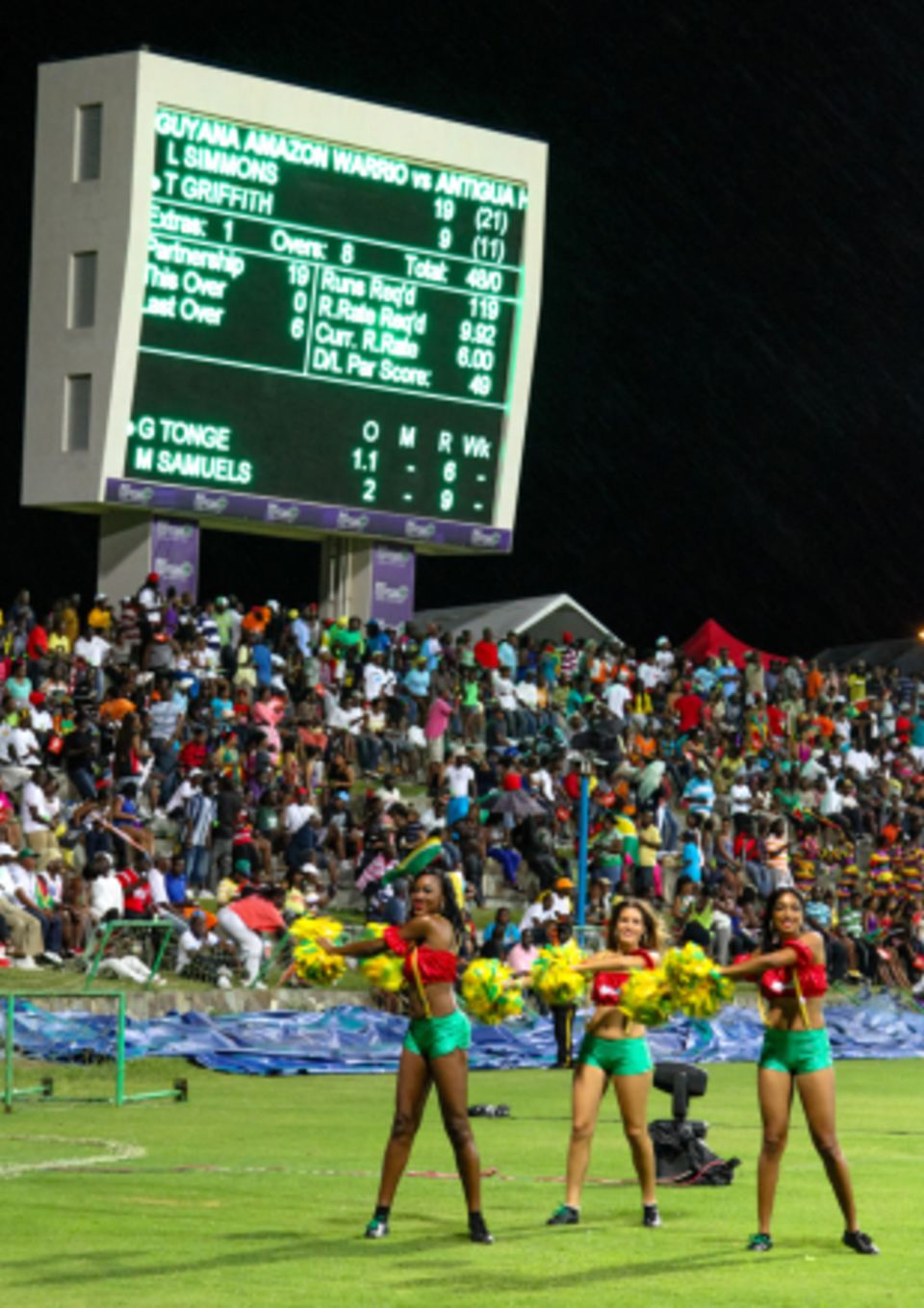 Last season the CPL attendances were solid since fans could come to games after work. No such luck this season
