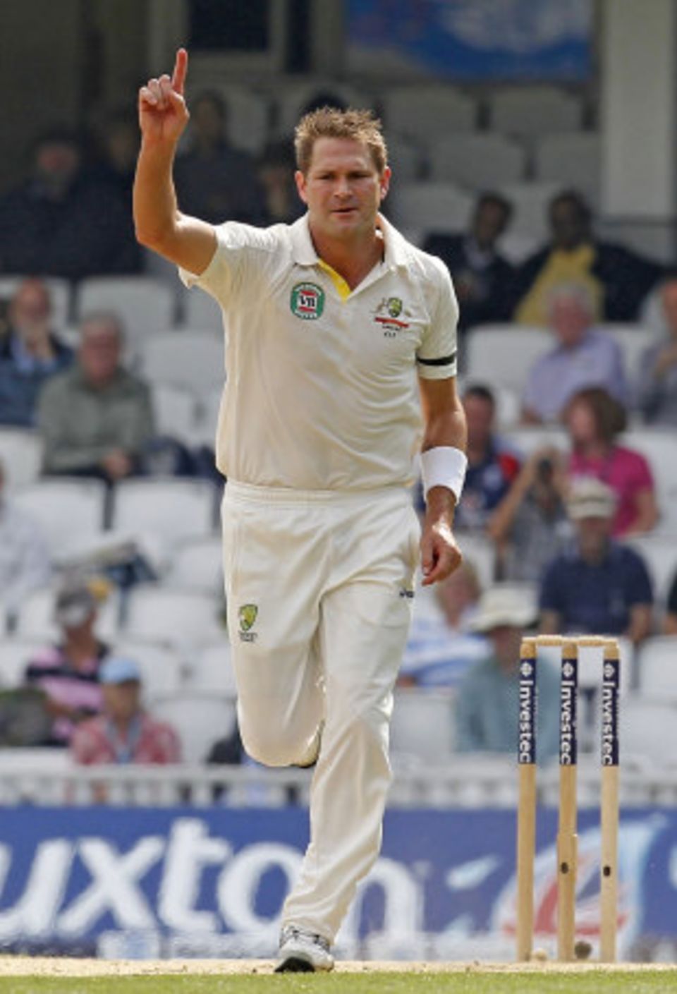 All run four: Ryan Harris stayed fit for the longest period of his Test career