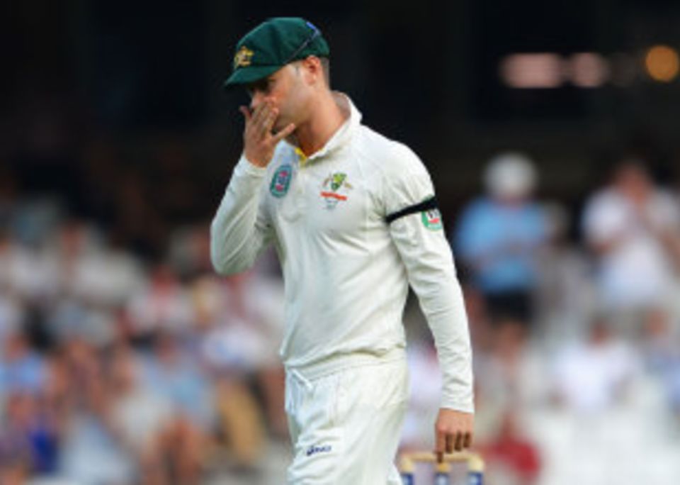Michael Clarke became concerned his gamble was going to backfire