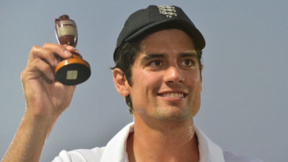 Alastair Cook became an Ashes winning captain at the first attempt