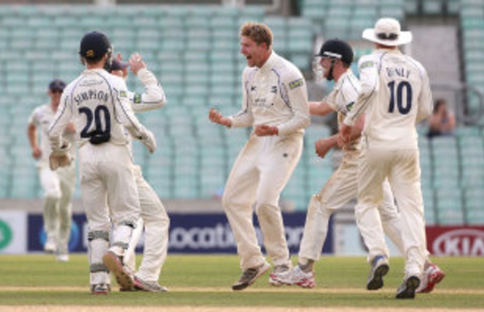 Ollie Rayner enjoyed a successful season for Middlesex in 2013