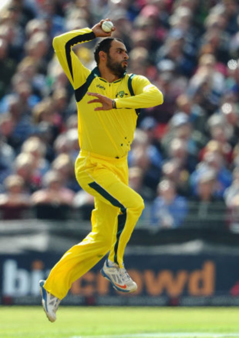 Fawad Ahmed found favourable circumstances in which to make his first ODI appearance against a major nation