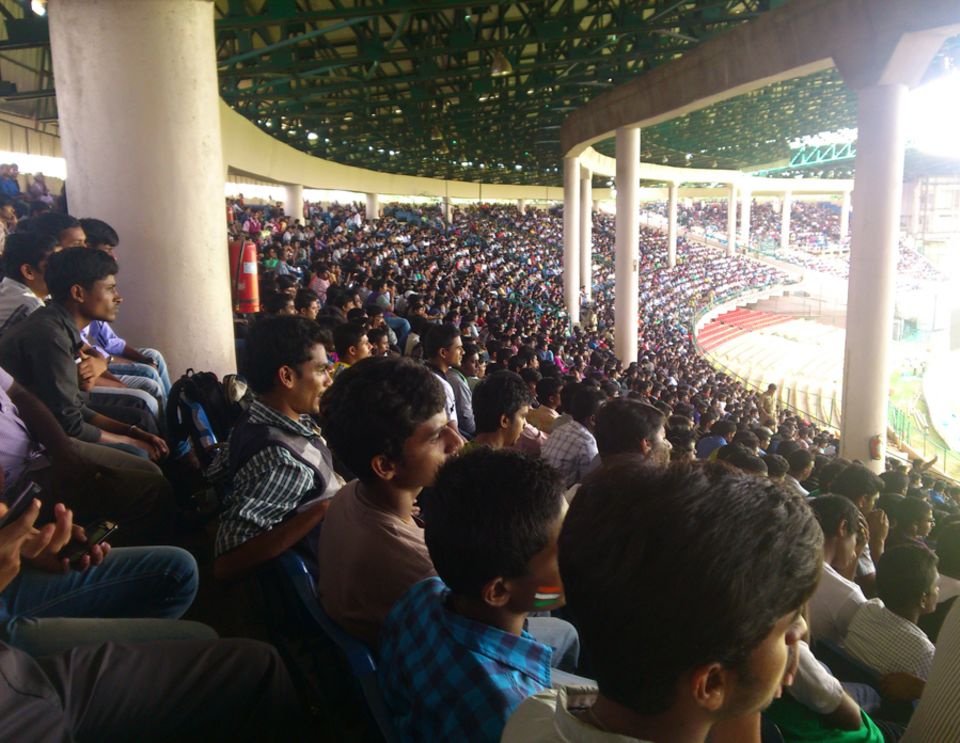 The Chinnaswamy Stadium in Bangalore could benefit from Feroz Shah Kotla's loss