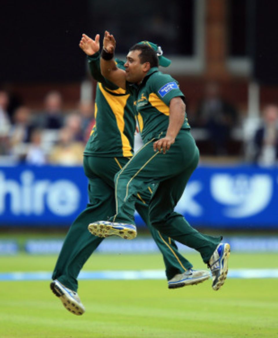 Samit Patel was the pick of the Nottinghamshire bowlers as Glamorgan crumbled