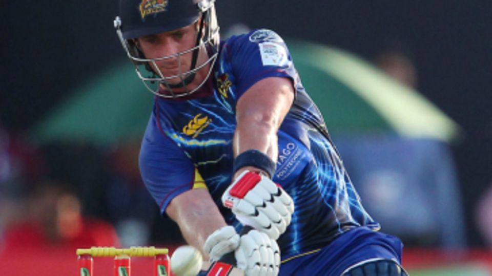 Neil Broom blitzed 117 not out